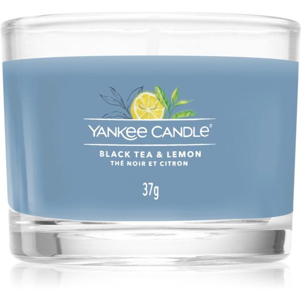 Yankee Candle Yankee Candle Black Tea & Lemon mala mirisna svijeća bez staklene posude glass 37 g