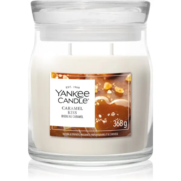Yankee Candle Yankee Candle Caramel Kiss mirisna svijeća 368 g