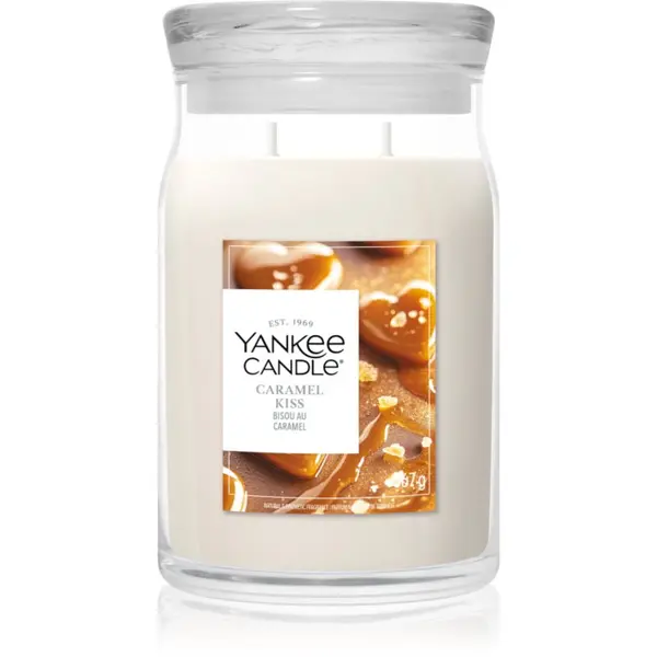 Yankee Candle Yankee Candle Caramel Kiss mirisna svijeća 567 g