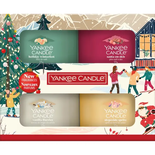 Yankee Candle Yankee Candle Christmas Collection 4 Votive Candles poklon set
