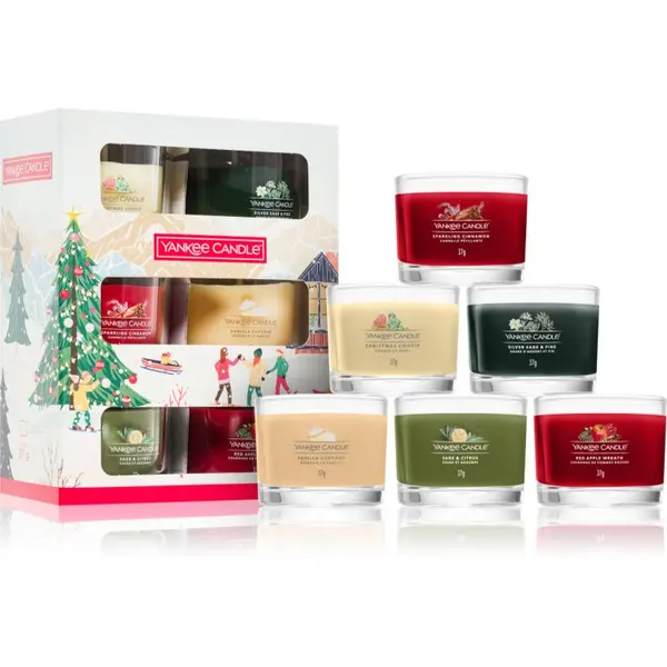 Yankee Candle Yankee Candle Christmas Collection 6 Votive Candles poklon set