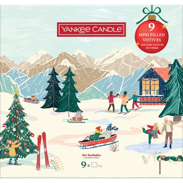 Yankee Candle Yankee Candle Christmas Collection 9 Votive Candles poklon set