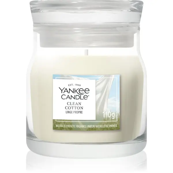 Yankee Candle Yankee Candle Clean Cotton mirisna svijeća Signature 110 g