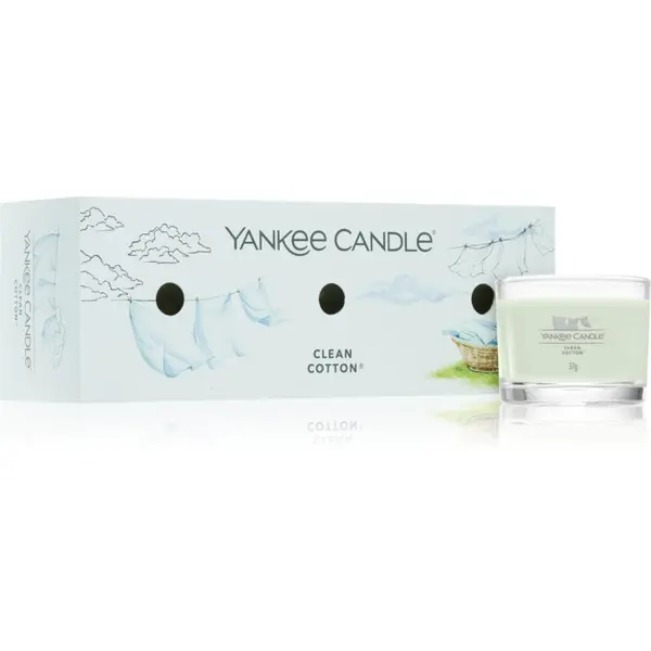 Yankee Candle Yankee Candle Clean Cotton poklon set
