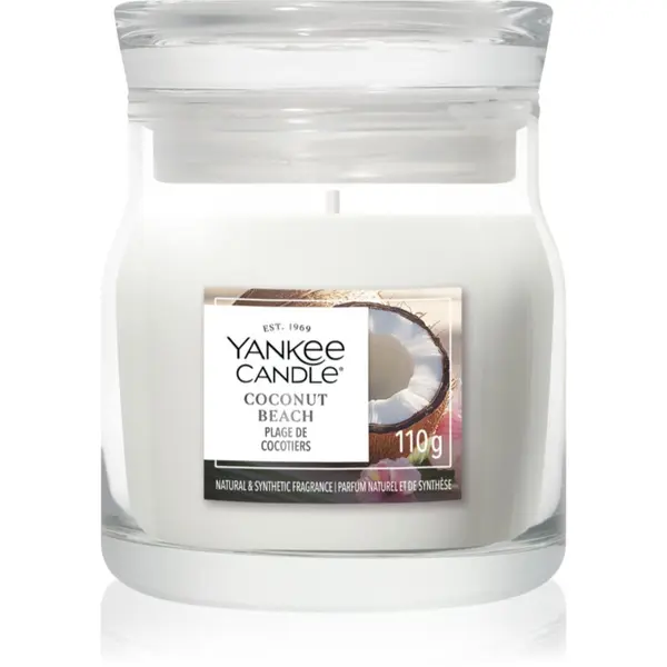 Yankee Candle Yankee Candle Coconut Beach mirisna svijeća Signature 110 g