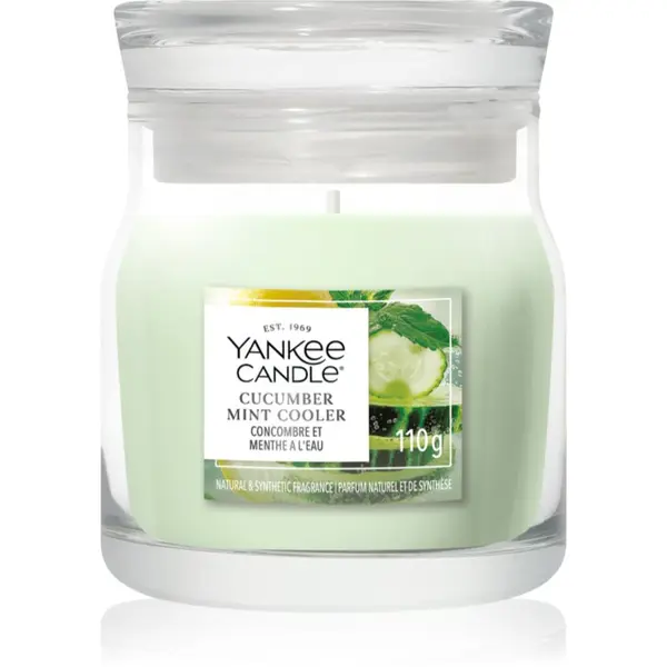 Yankee Candle Yankee Candle Cucumber Mint Cooler mirisna svijeća Signature 110 g