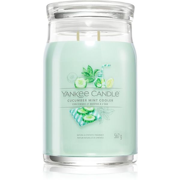 Yankee Candle Yankee Candle Cucumber Mint Cooler mirisna svijeća Signature 567 g