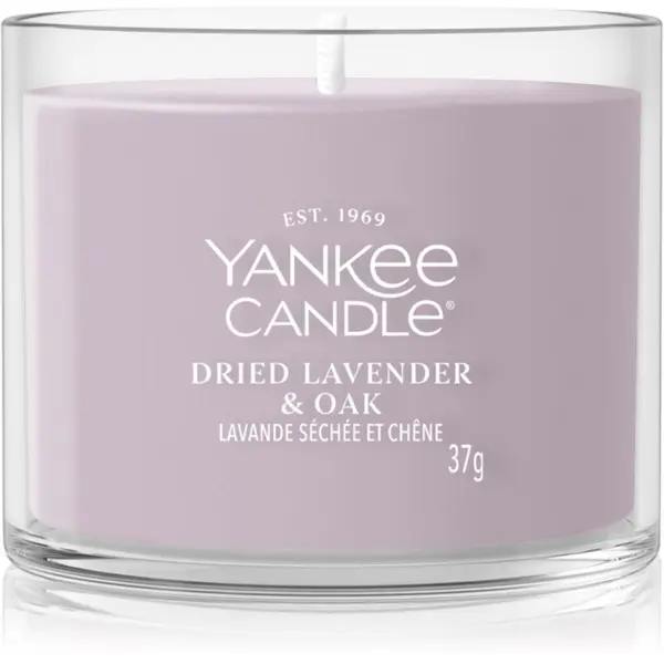 Yankee Candle Yankee Candle Dried Lavender & Oak mala mirisna svijeća bez staklene posude 37 g
