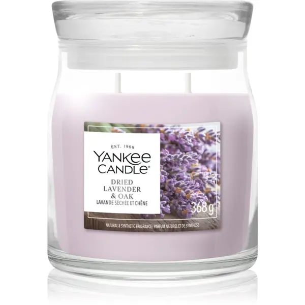 Yankee Candle Yankee Candle Dried Lavender & Oak mirisna svijeća 368 g