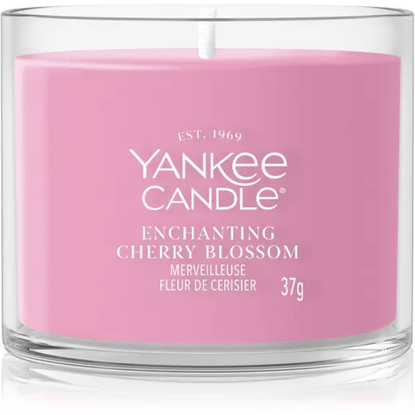 Yankee Candle Yankee Candle Enchanting Cherry Blossom mala mirisna svijeća bez staklene posude 37 g