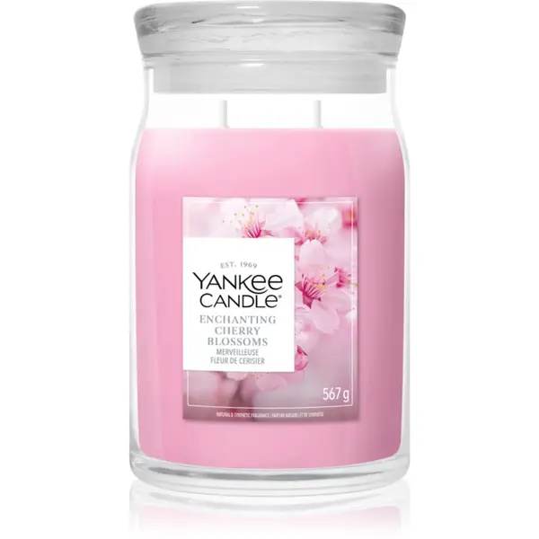 Yankee Candle Yankee Candle Enchanting Cherry Blossom mirisna svijeća 567 g