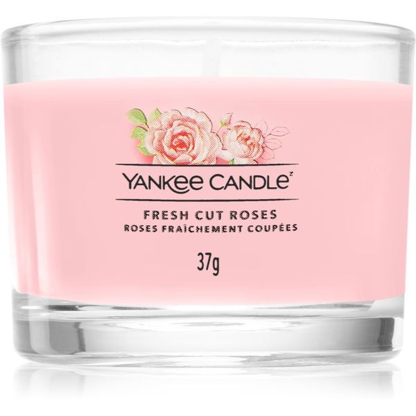 Yankee Candle Yankee Candle Fresh Cut Roses mala mirisna svijeća bez staklene posude Signature 37 g