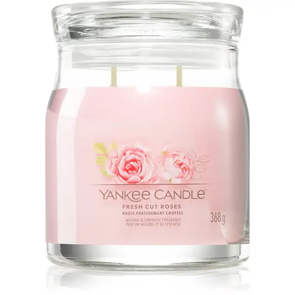 Yankee Candle Yankee Candle Fresh Cut Roses mirisna svijeća 368 g