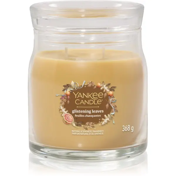 Yankee Candle Yankee Candle Glistening Leaves mirisna svijeća Signature 368 g