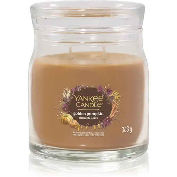 Yankee Candle Yankee Candle Golden Pumpkin mirisna svijeća Signature 368 g
