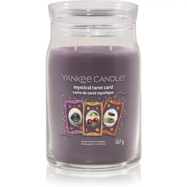 Yankee Candle Yankee Candle Halloween Mystical Tarot Card mirisna svijeća Signature 567 g