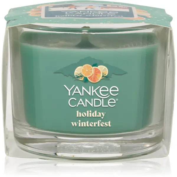 Yankee Candle Yankee Candle Holiday Winterfest mala mirisna svijeća bez staklene posude 37 g
