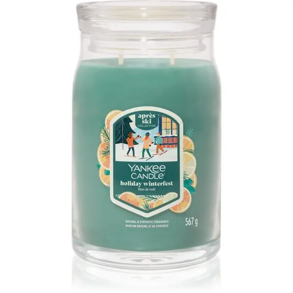 Yankee Candle Yankee Candle Holiday Winterfest mirisna svijeća Signature 567 g
