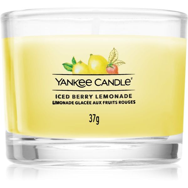 Yankee Candle Yankee Candle Iced Berry Lemonade mala mirisna svijeća bez staklene posude glass 37 g