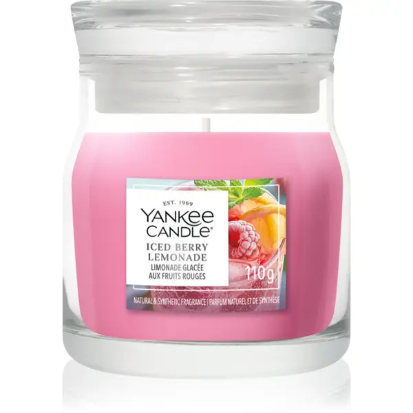 Yankee Candle Yankee Candle Iced Berry Lemonade mirisna svijeća Signature 110 g