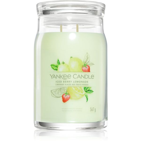Yankee Candle Yankee Candle Iced Berry Lemonade mirisna svijeća Signature 567 g