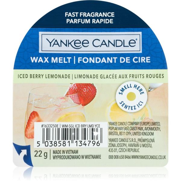 Yankee Candle Yankee Candle Iced Berry Lemonade vosak za aroma lampu 22 g