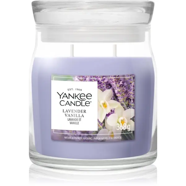 Yankee Candle Yankee Candle Lavender Vanilla mirisna svijeća 268 g