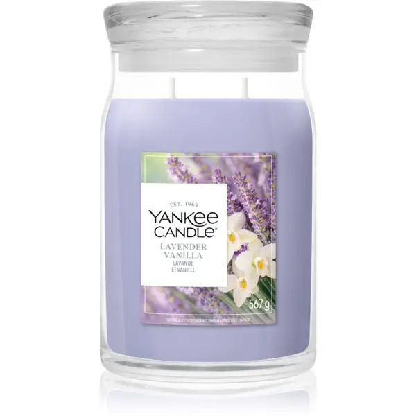 Yankee Candle Yankee Candle Lavender Vanilla mirisna svijeća 567 g
