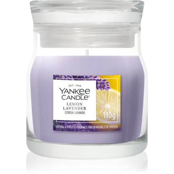 Yankee Candle Yankee Candle Lemon Lavender mirisna svijeća Signature 110 g
