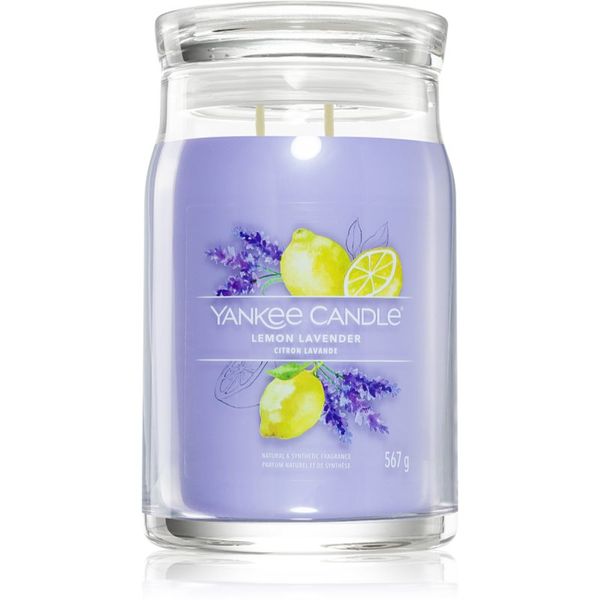 Yankee Candle Yankee Candle Lemon Lavender mirisna svijeća Signature 567 g