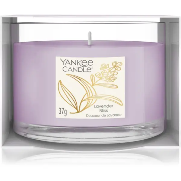 Yankee Candle Yankee Candle Little Luxuries Lavender Bliss mala mirisna svijeća bez staklene posude 37 g