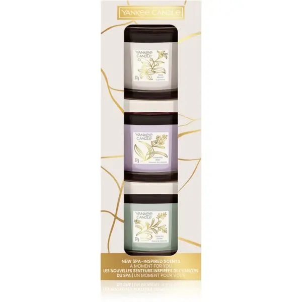 Yankee Candle Yankee Candle Little Luxuries mala mirisna svijeća bez staklene posude poklon set
