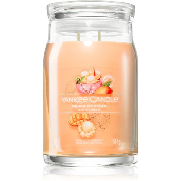 Yankee Candle Yankee Candle Mango Ice Cream mirisna svijeća Signature 567 g