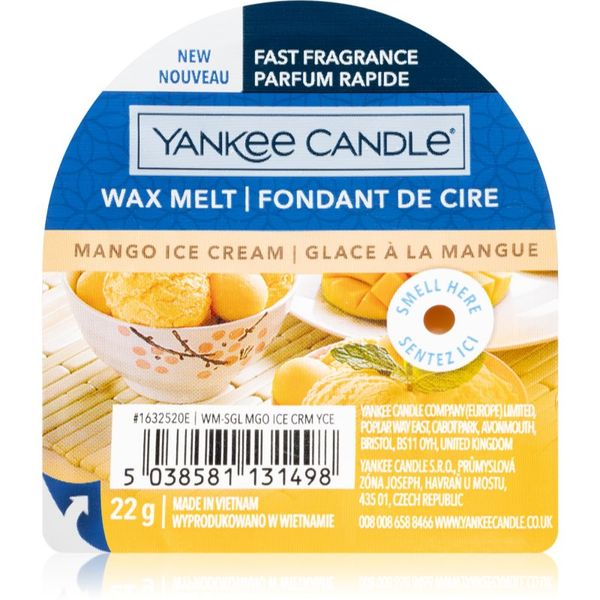 Yankee Candle Yankee Candle Mango Ice Cream vosak za aroma lampu 22 g