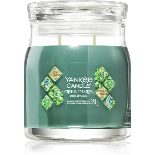 Yankee Candle Yankee Candle Olive & Cypress mirisna svijeća 368 g