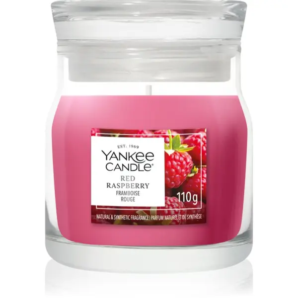 Yankee Candle Yankee Candle Red Raspberry mirisna svijeća Signature 110 g