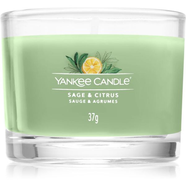 Yankee Candle Yankee Candle Sage & Citrus mala mirisna svijeća bez staklene posude Signature 37 g
