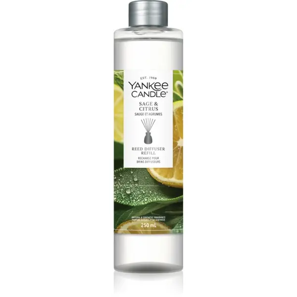 Yankee Candle Yankee Candle Sage & Citrus punjenje za aroma difuzer 250 ml