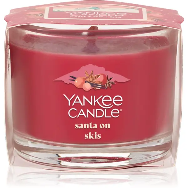 Yankee Candle Yankee Candle Santa On Skis mala mirisna svijeća bez staklene posude glass 37 g
