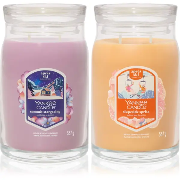 Yankee Candle Yankee Candle Seasonal Duo - Summit Stargazing & Slopeside Spritz set