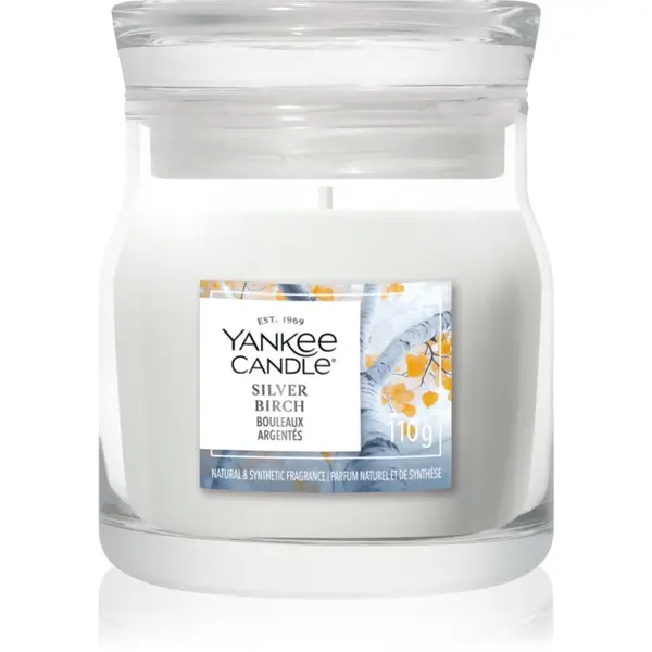Yankee Candle Yankee Candle Silver Birch mirisna svijeća Signature 110 g