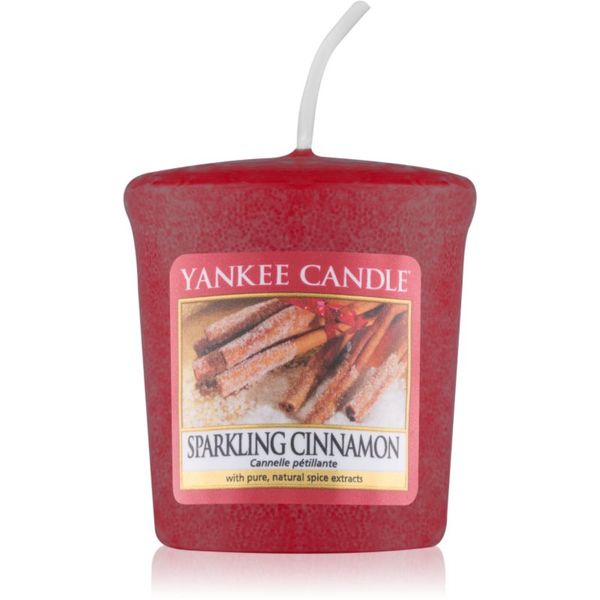Yankee Candle Yankee Candle Sparkling Cinnamon mala mirisna svijeća bez staklene posude 49 g
