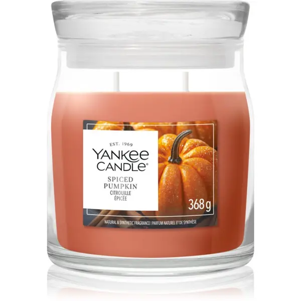 Yankee Candle Yankee Candle Spiced Pumpkin mirisna svijeća 368 g