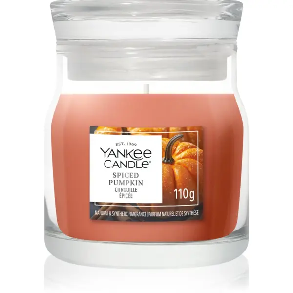 Yankee Candle Yankee Candle Spiced Pumpkin mirisna svijeća Signature 110 g