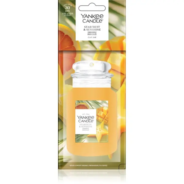 Yankee Candle Yankee Candle Starfruit & Sunshine viseći auto miris 1 kom