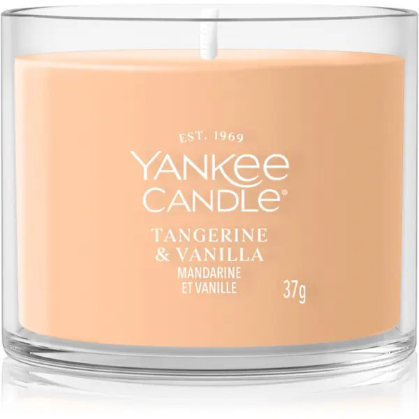 Yankee Candle Yankee Candle Tangerine & Vanilla mala mirisna svijeća bez staklene posude 37 g