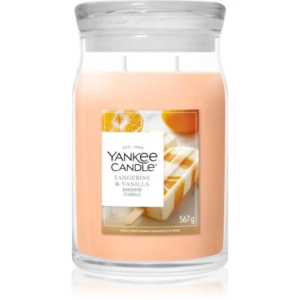 Yankee Candle Yankee Candle Tangerine & Vanilla mirisna svijeća 567 g