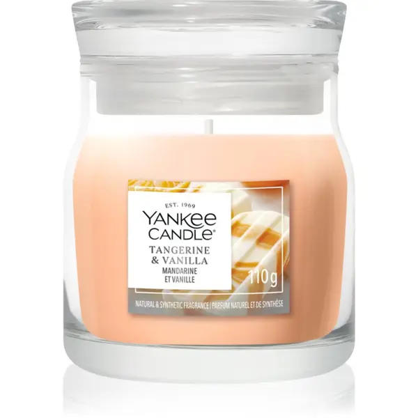 Yankee Candle Yankee Candle Tangerine & Vanilla mirisna svijeća Signature 110 g