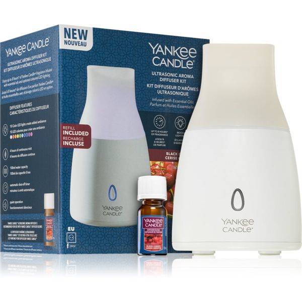 Yankee Candle Yankee Candle Ultrasonic Electric Diffuser Kit Black Cherry Ultrazvučni aroma difuzor