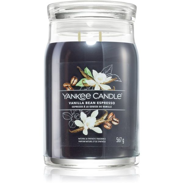 Yankee Candle Yankee Candle Vanilla Bean Espresso mirisna svijeća Signature 567 g